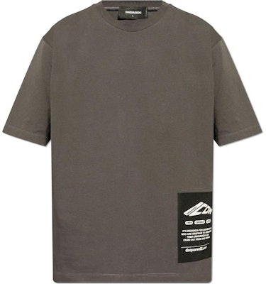 DSQUARED2 秋冬款宽松短袖T恤 男士深灰色 S79GC0101D20033-854 Order DSQUARED2 秋冬款宽松短袖T恤 男士深灰色 S79GC0101D20033-854