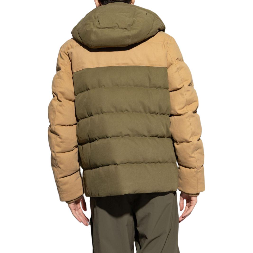 Purchase DSQUARED2 FW24可拆式帽刺繡Logo羽絨外套綠色男款 S74AM1503D35141-726