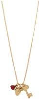 DSQUARED2 Gold Key Design Brass Necklace for Men. NEM029137200001F009 DSQUARED2 Gold Key Design Brass Necklace for Men. NEM029137200001F009