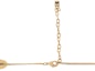 Shop DSQUARED2 男士金色钥匙设计黄铜项链 NEM029137200001F009