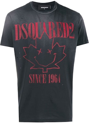 DSQUARED2 渐变标志印花圆领T恤 黑色 S71GD0830S21600-900 Order DSQUARED2 渐变标志印花圆领T恤 黑色 S71GD0830S21600-900