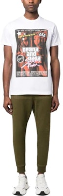 DSQUARED2 印花短袖圆领T恤 男款 白色 S71GD1337S23009-100 Lookbook DSQUARED2 印花短袖圆领T恤 男款 白色 S71GD1337S23009-100