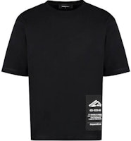 DSQUARED2 Graphic Print Loose Fit Crew Neck Short Sleeve T-Shirt Black Men. S79GC0101D20033-900 DSQUARED2 Graphic Print Loose Fit Crew Neck Short Sleeve T-Shirt Black Men. S79GC0101D20033-900