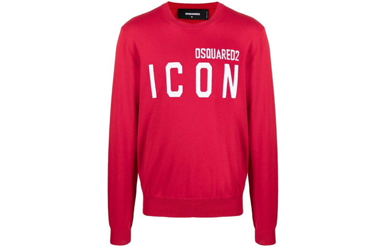 Dsquared2 Letter Print Pullover Crewneck Sweatshirt S79HA0001S17342-962