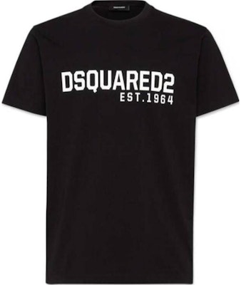 DSQUARED2 标志宽松版型圆领短袖T恤 黑色 S71GD1457D20014-900 Order DSQUARED2 标志宽松版型圆领短袖T恤 黑色 S71GD1457D20014-900