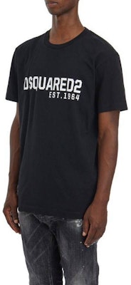 DSQUARED2 标志宽松版型圆领短袖T恤 黑色 S71GD1457D20014-900 Purchase DSQUARED2 标志宽松版型圆领短袖T恤 黑色 S71GD1457D20014-900