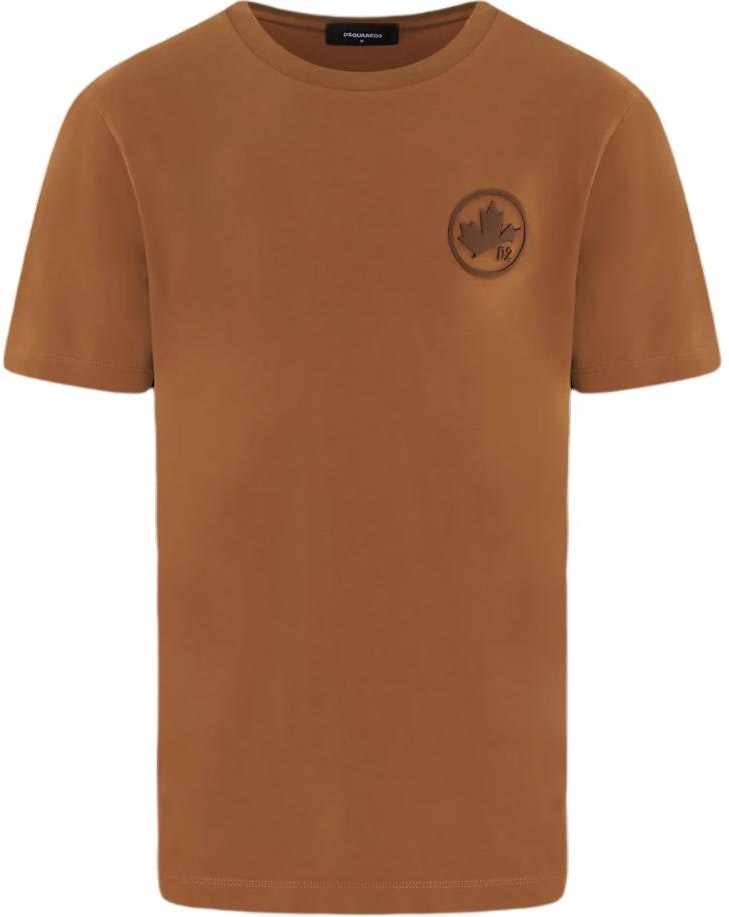 dsquared-2-logo-crew-neck-short-sleeve-t-shirt-brown-s74-gd-1350-s24662-133