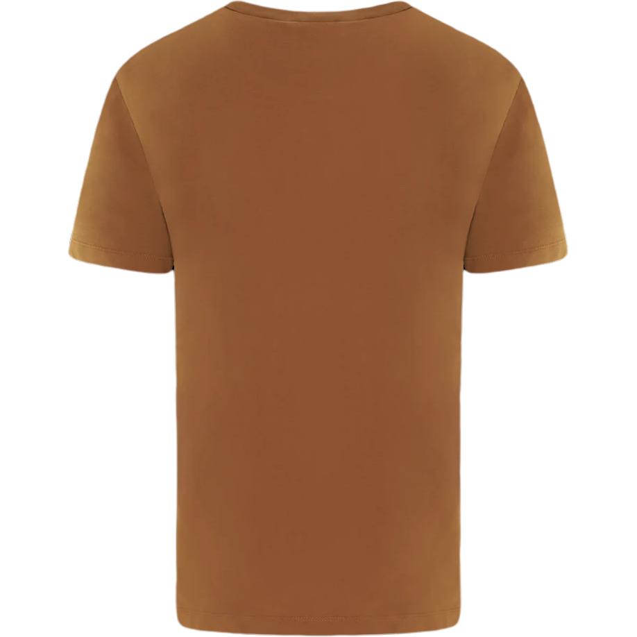 Lookbook DSQUARED2 标志短袖圆领T恤 棕色 S74GD1350S24662-133