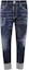Buy DSQUARED2 Logo Celana Jeans Pria Mid-Rise Dark Blue dengan Resleting. S74LB1590S30664-470