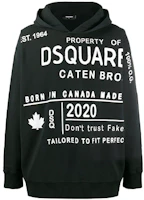Dsquared2 Logo Pattern Sweatshirt Men’s Dark Gray S74GU0417S25030-900 Dsquared2 Logo Pattern Sweatshirt Men’s Dark Gray S74GU0417S25030-900