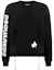 Buy Dsquared2 男士黑色標誌印花圓領套頭衫 S74GU0474S25042-900