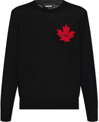 DSQUARED2 Logo Cetak Crewneck Pullover Sweatshirt Hitam S74HA1481D13034-962 Order DSQUARED2 Logo Cetak Crewneck Pullover Sweatshirt Hitam S74HA1481D13034-962