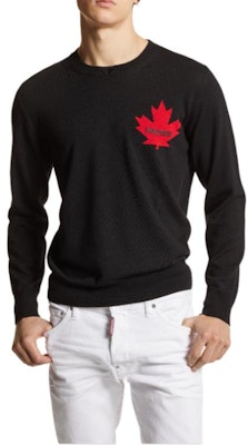 DSQUARED2 Logo Cetak Crewneck Pullover Sweatshirt Hitam S74HA1481D13034-962 Lookbook DSQUARED2 Logo Cetak Crewneck Pullover Sweatshirt Hitam S74HA1481D13034-962