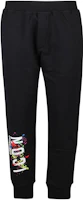 DSQUARED2 Logo Print Solid Color Joggers Black. S79KA0034S25516-900 DSQUARED2 Logo Print Solid Color Joggers Black. S79KA0034S25516-900