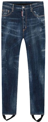 Jeans DSQUARED2 con Estampado de Logo y Tirantes Azul S71LB0660S30342-470 Order Jeans DSQUARED2 con Estampado de Logo y Tirantes Azul S71LB0660S30342-470