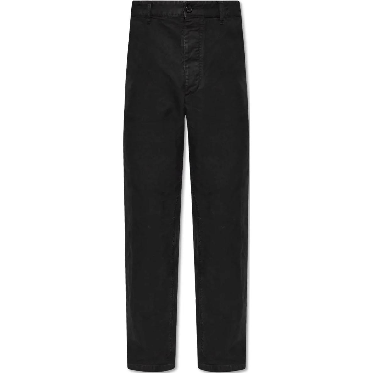 DSQUARED2 Logo Print Straight-Leg Casual Pants Men’s Black S79KA0072D35106-900