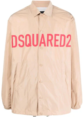 Dsquared2 寬鬆版橘色字母印花外套 S74AM1446S53353-110 Buy Dsquared2 寬鬆版橘色字母印花外套 S74AM1446S53353-110