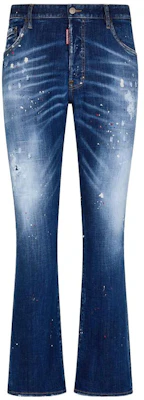 DSQUARED2 ミディアムスポットウォッシュ フレアブーツカットジーンズ ブルーデニム S74LB1384S30342470 Order DSQUARED2 ミディアムスポットウォッシュ フレアブーツカットジーンズ ブルーデニム S74LB1384S30342470