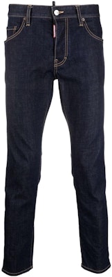 DSQUARED2 男士深蓝色中腰休闲牛仔裤 S74LB1086S30664-470 Order DSQUARED2 男士深蓝色中腰休闲牛仔裤 S74LB1086S30664-470