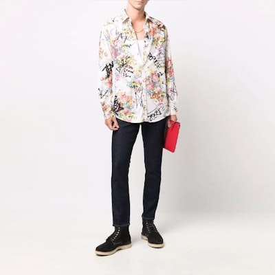 DSQUARED2 男士深蓝色中腰休闲牛仔裤 S74LB1086S30664-470 Lookbook DSQUARED2 男士深蓝色中腰休闲牛仔裤 S74LB1086S30664-470