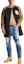 Details for DSQUARED2 Navy Blue Straight-Leg Denim Jeans with Distressed Patches. S74LB1455S30663-470