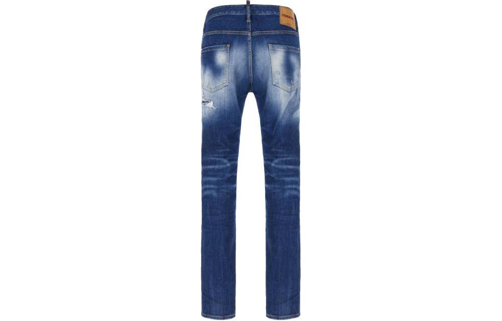 DSQUARED2 Retro Zipper Closure Denim Jeans Men Blue S74LB1452S30663-470 圖 3