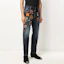 Shop DSQUARED2 Slim Fit Patch Design Blue Jeans S74LB0800S30664-470