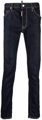 DSQUARED2 实色蓝色纽扣牛仔裤 牛仔蓝 S74LB1134S30664-470 Buy DSQUARED2 实色蓝色纽扣牛仔裤 牛仔蓝 S74LB1134S30664-470