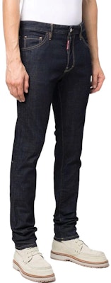 DSQUARED2 实色蓝色纽扣牛仔裤 牛仔蓝 S74LB1134S30664-470 Purchase DSQUARED2 实色蓝色纽扣牛仔裤 牛仔蓝 S74LB1134S30664-470