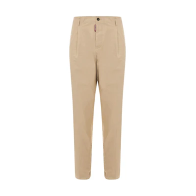 DSQUARED2 Solid Color Ankle-Length Tapered Casual Pants Men S74KB0645S41794-115