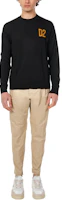 Lookbook Pantalones Casuales Tapered Tobilleros Color Sólido para Hombre DSQUARED2 S74KB0645S41794-115