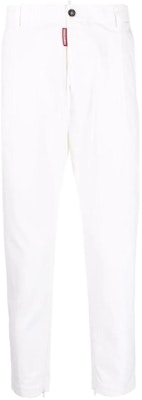 DSQUARED2 ソリッドカラー アンクル丈 テーパードカジュアルパンツ メンズ S74KB0645S41794-115 Sizing DSQUARED2 ソリッドカラー アンクル丈 テーパードカジュアルパンツ メンズ S74KB0645S41794-115