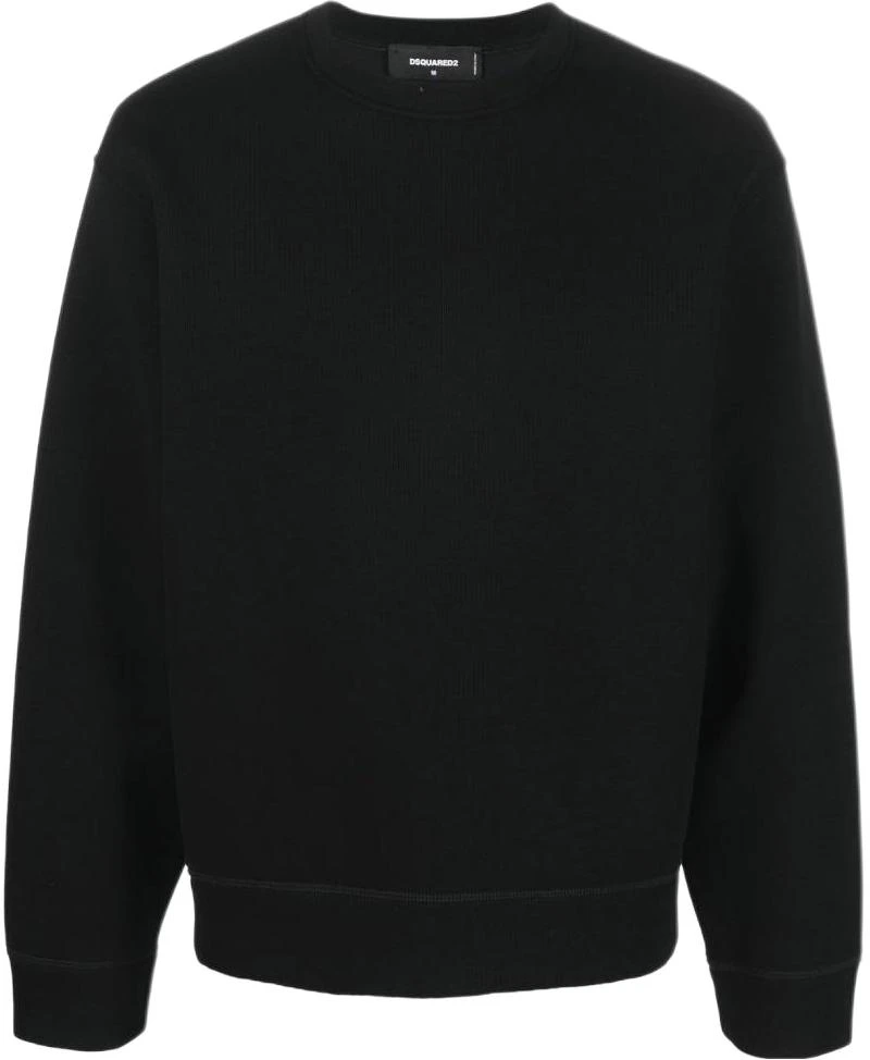 dsquared2-solid-color-crewneck-long-sleeve-sweatshirt-men-black-s78-gu-0063-s23326-900