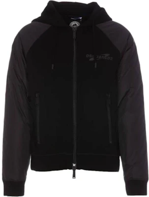 Dsquared2 字母标志宽松连帽卫衣外套 黑色 S74HG0147S23326-900 Buy Dsquared2 字母标志宽松连帽卫衣外套 黑色 S74HG0147S23326-900