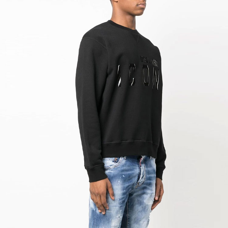 Purchase DSQUARED2 Baju Sweatshirt Lelaki Logo Cetakan Crewneck Lengan Panjang. S79GU0050S25516-967