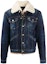 Order Chaqueta Vaquera DSQUARED2 SS21 Manga Larga Azul Denim Desgastado. S74AM1048S30309-470