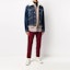 Lookbook Chaqueta Vaquera DSQUARED2 SS21 Manga Larga Azul Denim Desgastado. S74AM1048S30309-470