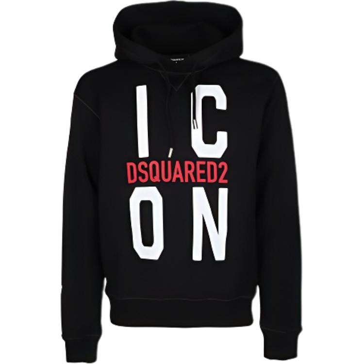 Dsquared2 SS21 Letter Logo Sweatshirt Black S79GU0034S25042-900