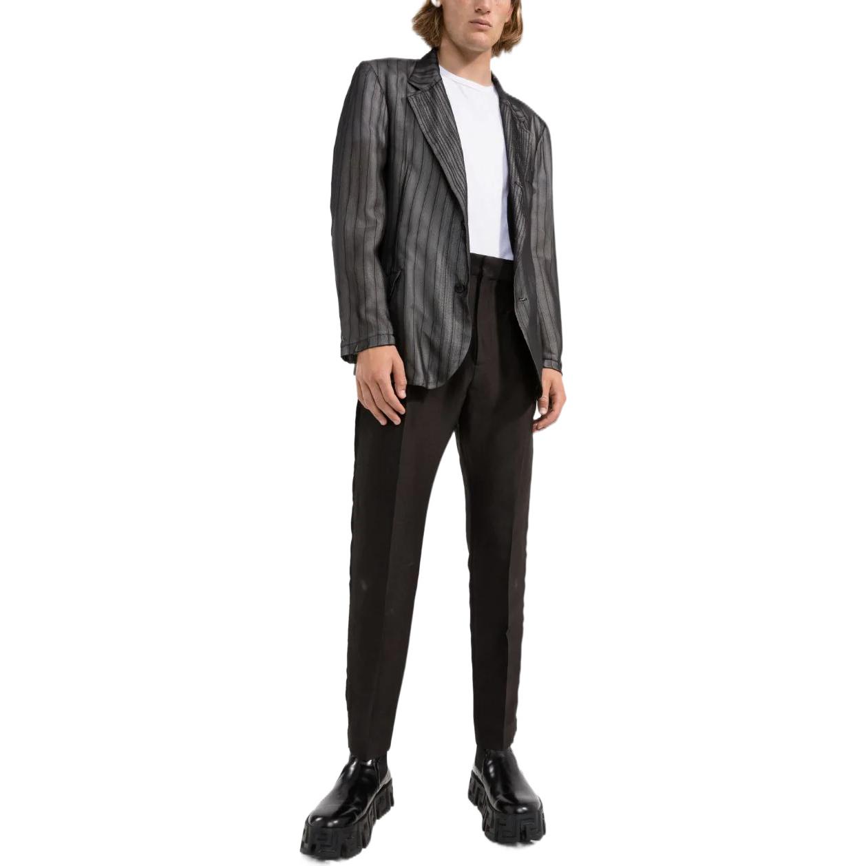 Lookbook Pantalones de Traje Ajustados Negros DSQUARED2 SS22. S74KB0614S42996-900