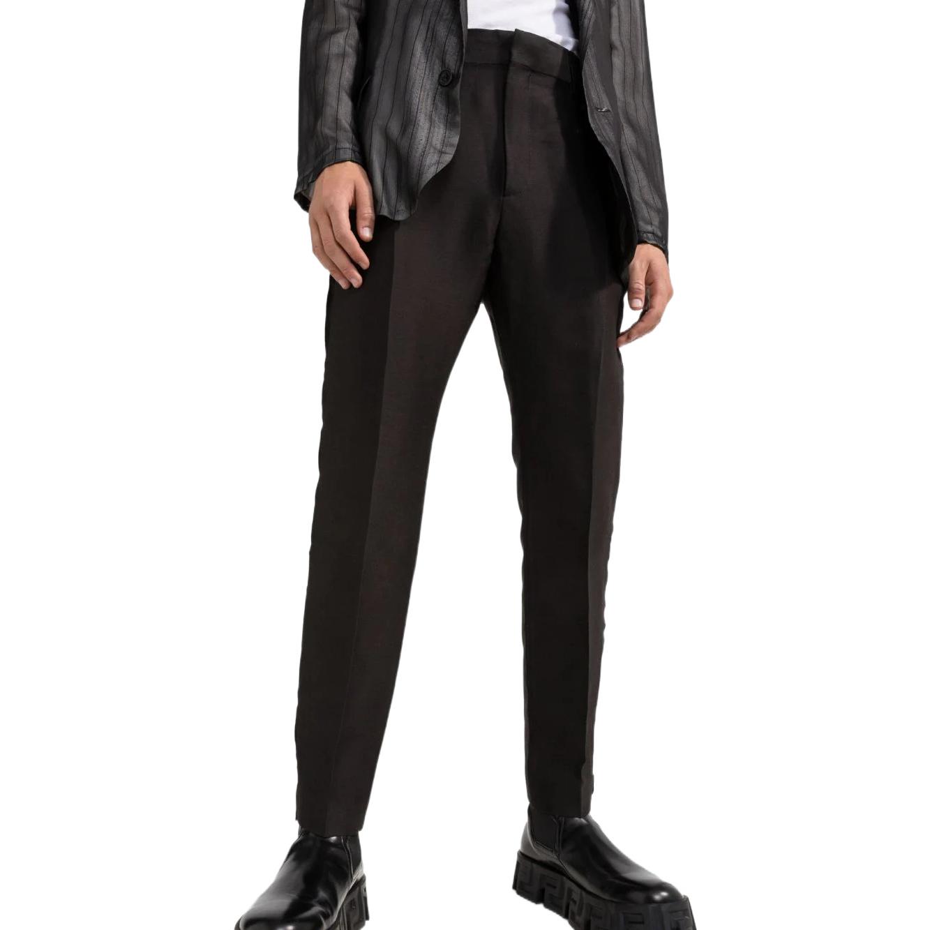 Purchase Pantalones de Traje Ajustados Negros DSQUARED2 SS22. S74KB0614S42996-900