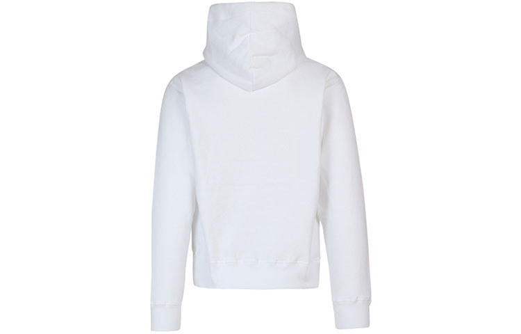 Lookbook DSQUARED2 SS22 卡通字母印花白色連帽衫 男士款 S79GU0068S25516-100