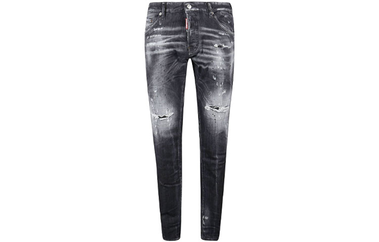DSQUARED2 SS22 Distressed Black Denim Jeans  Fashion. S74LB1036S30503-900 圖 2