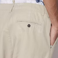 Sizing DSQUARED2 SS22 Pantalones Casuales Hombre Caqui de Sarga de Algodón Desgastada S74KB0660S41794-800