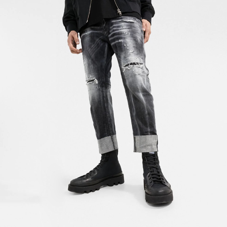 DSQUARED2 SS22 Distressed Jeans  Black S74LB1096S30503-900 圖 5