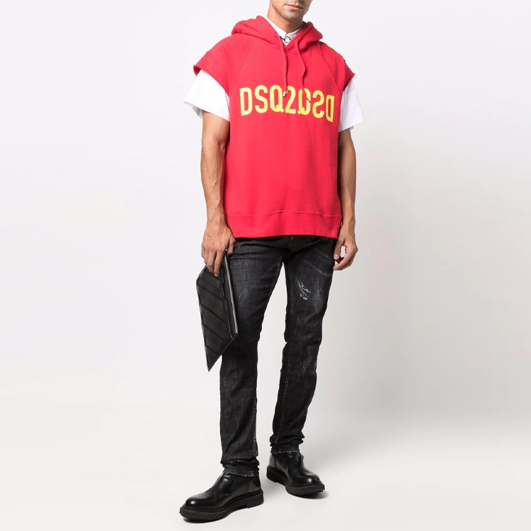 DSQUARED2 SS22 Distressed Logo Jeans Men Black S74LB1037S30357-900 圖 3