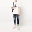 Lookbook DSQUARED2 SS22 蓝色做旧喷漆牛仔裤. S74LB1050S30664-470