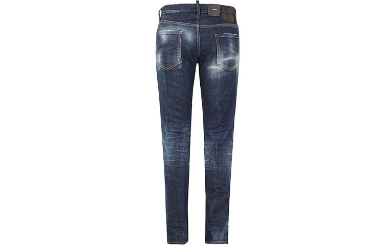 DSQUARED2 SS22 Distressed Paint-Splatter Washed Jeans Men’s Blue. S74LB1152S30342-470 圖 3