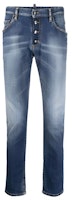 DSQUARED2 SS22 Faded Slim Fit Jeans Men’s Blue. S79LA0043S30664-470 DSQUARED2 SS22 Faded Slim Fit Jeans Men’s Blue. S79LA0043S30664-470