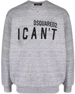 Dsquared2 SS22 로고 슬로건 스웨트셔츠 그레이 남성용 S74GU0601S25463-860 Buy Dsquared2 SS22 로고 슬로건 스웨트셔츠 그레이 남성용 S74GU0601S25463-860