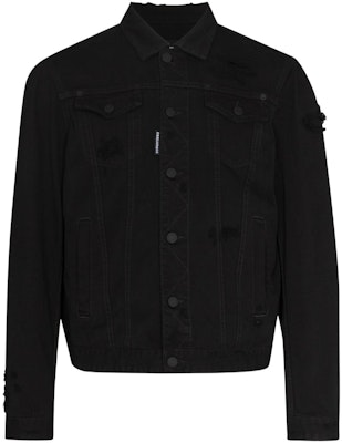 Chaqueta Denim Estampada DSQUARED2 SS22 Negra. S74AM1266-S47925900 Order Chaqueta Denim Estampada DSQUARED2 SS22 Negra. S74AM1266-S47925900